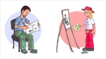 Cartoon us, drawing us, drawing us...